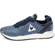 Le Coq Sportif Lcs R Xvi Geo Jacquard Blanc/Bleu - Chaussures Baskets Basses Homme Officiel